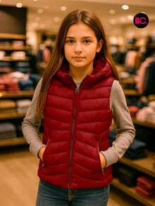 Big City Tween Girls Extended Size Tank Tops & Camis - 紅色 - 查看 3