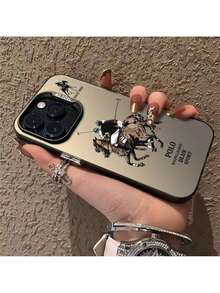 Polo Sports Compatible Apple 17 New Phone Case 15 Pro Premium 16 Pro Max 14 Pro - Silver - View 6