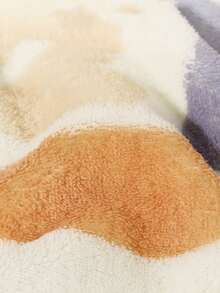 Weiche Baby-Decke mit süßem Cartoon-Bären- und Seestern-Muster - kuschelige Säuglingswickel, maschinenwaschbar, gemischte Farben, multifunktionale Kinderzimmer-Dekoration für Neugeborene und Kleinkinder, Baby-Decke, verspieltes Design, strapazierfähige Säuglingsdecke