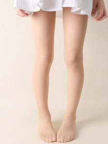Toddler Girls Solid Tights