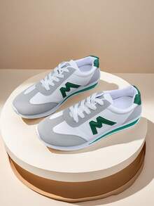 FZY Women's Walking Shoes - Anti-Slip Rubber Outsole, Shock-Absorbing Midsole & Moisture-Wicking Lining Lightweight Running Sneakers For Women - Breathable Knit Upper, Cushioned Heel For 5K Runs & Gym Workouts Women's Yoga Sneakers - Flexible Sole, Arch Support & Non-Marking Rubber For Studio Sessions & Casual Wear - 綠色 - 查看 4