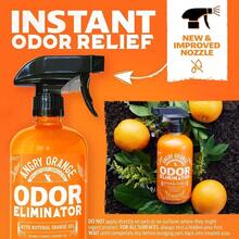 ANGRY ORANGE Pet Odor Eliminator For Dog And Cat Urine Carpet Stains And Strong Smells Citrus Cleaner With Natural Orange Oil 24 Oz - 710mlPackof1 - View 2