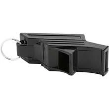 Dilwe - Silbato de árbitro, Silbato Fuerte para Baloncesto, fútbol, Camping, Llamadas de Emergencia - Negro - plata - Ver 8