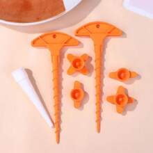 1 Juego de tapa de sellado de pegamento de vidrio y plástico, boquilla de pistola selladora para dragado, utiliza esta tapa para evitar que el secado rápido de los tubos centrales - A3 - Ver 1