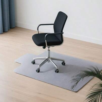 Office Chair Mat For Hardwood 120 X 90 Cm Office Chair Mat For Carpet AntiSlip Chair Mat NonSlip TPR Rubber Backing Protector Chair Mat For Hardwood Floor 4.5mm Thickness Gray