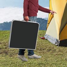 kangten Foldable & Portable Camping Table, Folding Camping Table With Adjustable Legs - Multicolor - View 2
