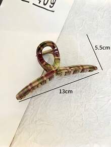 1 Stück karierte Schleife Haarklammer, elegantes Haarklammer Haaraccessoire, Winterdutt Haarspange, Neuer Stil Kopfschmuck 2025 - Verschiedenfarbig - Übersicht 11