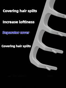 1支纹理发梳，打造蓬松发根，锯齿状梳齿更好地提升发根，适合打造刘海造型，日常护发及沙龙造型。 - 彩色 - 查看 10