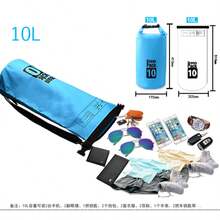 Wasserdichte Eimer-Tasche für Outdoor-Schnorcheln, Flusswandern, Strand-Tauchen, schwimmfähig, Reisen, Schwimmen, Aufbewahrung von Strandhandys