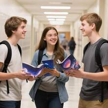 6pc Book Cover, Stretchable Bookcover, Hardcover Book And Textbook Colored Fabric Washable And Reusable Notebook Bookcover Office, 9x11''seraphic - 天使-9x11英寸 - 查看 6