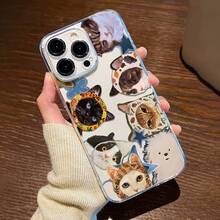 In A Hat - Fun And Cute Phone, Comfortable To Hold, Effectively Protects Your Phone From Bumps And Drops. Suitable Various Models, Including 16/15/14/13/12 Cases/11 Pro/Plus/X/8/, Popular Birthday Friends Or Partners, Business, Durable, Stain-Resistant, Anti-Fingerprint, New Men And Women Phone, High-Quality Transparent TPU Soft Anti-Drop Protective Covery2k Phone Phone Cute - 款式1(1件) - 查看 5