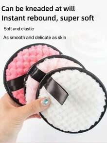 Random Color Extra Large Makeup Sponge, Dual Use For Makeup Application And Makeup Removal,Cheap,Stocking Stuffers,Makeup,Makeup Tools,Cheap Stuff,Gifts,Gifts For Women,Christmas Gifts - Multicolor - View 5