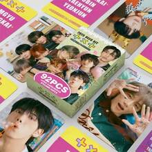 TXT "Witch You" 60pcs Lomo Cards + 32pcs Stickers Album Concert Box Set High-Definition Photo Cards, Collectible Cards, Fans Merchandise Goods, Halloween & Christmas Gifts, Small Gifts