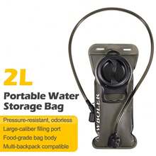 快拆式水袋包 - 多功能水袋收纳袋，适用于跑步、徒步和骑行，耐用防漏设计，提供 1.5L/2L/3L 三种容量可选