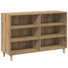 vidaXL Sideboard Handwerks-Eiche 103,5x35x70 Cm Holzwerkstoff - Yellow - View 2