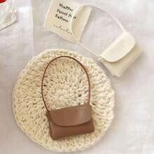 娃娃屋迷你斜挎包，迷你皮包，微缩仿真娃娃服装配饰，娃娃服装装饰迷你包，创意仿真娃娃时尚配饰，微型娃娃服装斜挎包，可爱迷你斜挎包 - 彩色 - 查看 5