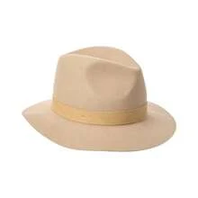 Bruno Magli Suede Band Wool Fedora - 米色 - 查看 1