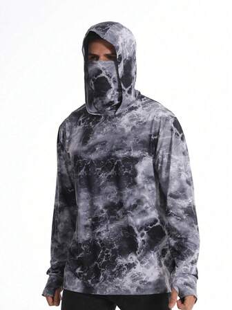 户外钓鱼防紫外线轻便防晒夹克，透气，适合飞钓、骑自行车