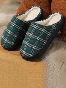 Pantuflas de mujer TPR 2025, con suela gruesa antideslizante para interior/exterior - Verde Oscuro - Ver 2