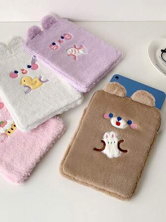 1 st plyschdjursdesign bedårande laptopfodral iPad-väska 9-11 tums laptopväska multifunktionell förvaringsväska för laptop bärbar innerväska för affärer, resor, universitet, kontor lärarpresenter universitetsmaterial studentmaterial studentmaterial laptopväskor resematerial resetillbehör kryssningsmaterial studentmaterial födelsedagspresenter brudtärnepresenter mammapresenter alla hjärtans dag-presenter lärarpresenter tillbaka.