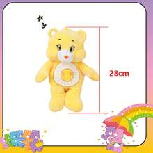 CARE BEARS 女士粉色卡通熊斜挎包，毛绒单肩包，大容量邮差包，时尚百搭，柔软亲肤，舒适肩带 - 适合工作、学习、旅行、购物和收纳，卡通设计，适合返校和日常通勤，圣诞礼物，优雅女士手提包 - 彩色 - 查看 12