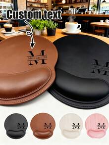 Personalized Mouse Pad,Customized Text Mouse Pad, Personalized Mouse Pad, Customize Company Name, Suitable For Office Use - Multicolor - View 2