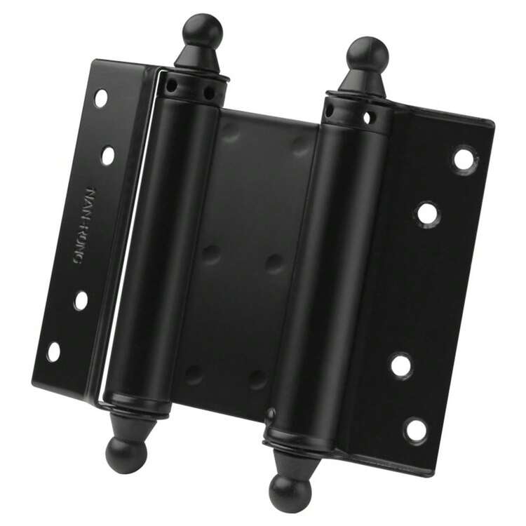 1个不锈钢门铰链，双向开启，自动关闭，加厚弹簧，静音铰链 - 彩色 - 查看 5