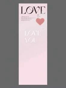 10/20个装情人节爱心单束花束包装袋一体式玫瑰花材质花卉礼品包装纸