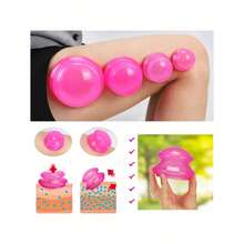 1set-6PCS/4PCS/1PCUpgraded High Rebound Silicone Cupping Set, High-Quality Silicone Cupping Massage Cup, Vacuum Suction Cup Cupping Set - Used For Body Massage, Body And Facial Care, Anti-Aging Beauty Tool Upgrade Package Silicone Beauty Jar