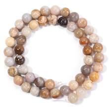 1 hạt đá mã não hoa cúc tự nhiên 4/6/8/10/12mm hạt rời thủ công thời trang DIY, thích hợp làm vòng tay, vòng cổ, trang sức, dây đeo điện thoại, móc khóa - Đá mã não hoa cúc - Xem 10