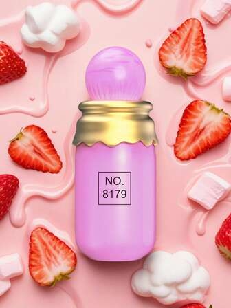 Marshmallow Strawberry Cake Scent | Long-Lasting, Natural, Fresh And Charming Portable Orange Blossom Cream Fragrance, Perfect For Parties | Party | Girlfriend Birthday Gift