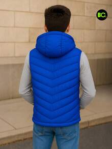 Big City Tween Boys Extended Size Tanks - Royal Blue - View 4