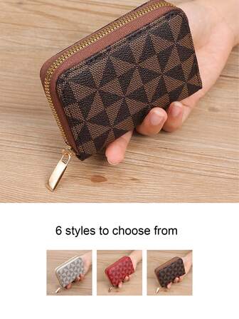 Coin Purse Pouch Change Holder For Men & Women,Compact Vintage Coin Purse With Zipper, Secures Your Money,This Coin Purse Securely Stores Several Dollars, Coins And Other Small Items. It Opens And Closes In A Snap,Suitable For Work, Commuting, Gym, Outdoor Activities, Etc,This Coin Purse Holder Will Make A Great Practical Gift For Men And Women Alike. Stylish, Compact And Durably Made