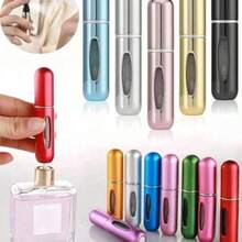10pcs/Set 5ml Refillable Perfume Atomizer, Mini Portable Spray Bottles, Cologne Mist Sprayer, Leak-Proof Mini Perfume Bottle. Suitable For Night Out, Travel, Party And Dates. - Zk04 - 查看 1