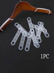 High Elasticity Transparent Rubber Hanger Covers - Non-Slip, Durable, For Wooden & One-Word Hangers, Prevents Clothes Slipping, Practical Accessory, Unfinished Material, Ideal For Retail Stores / Home Use, Suitable For All Users - Multicolor - View 8