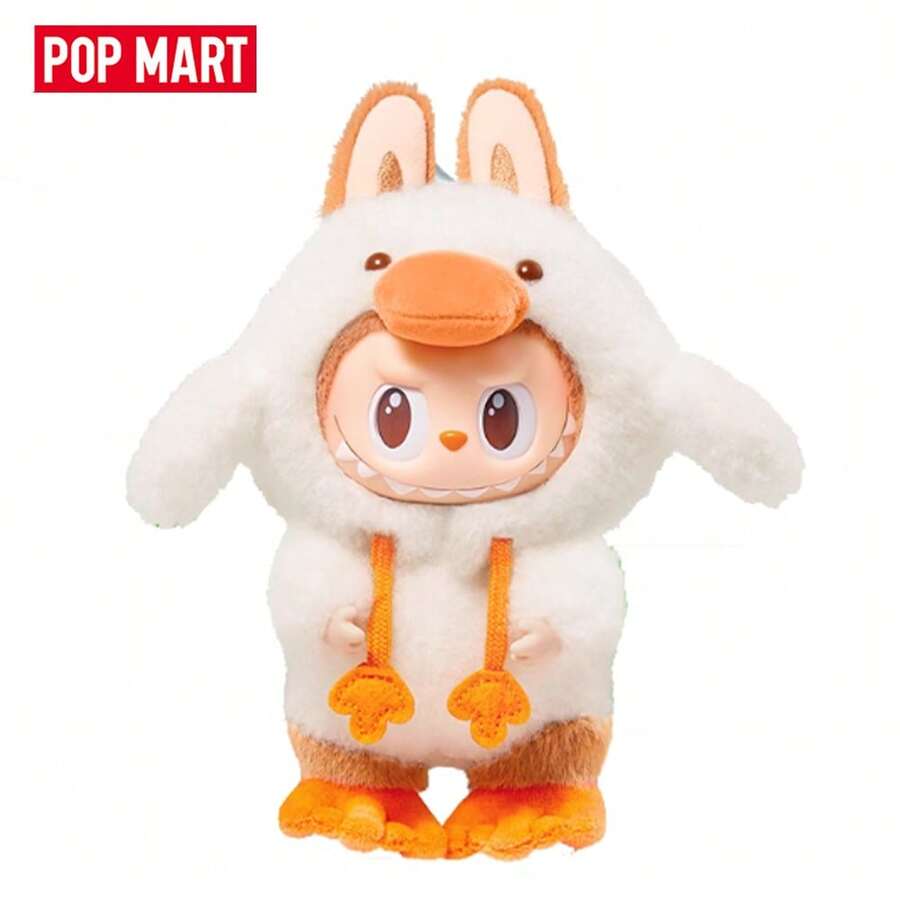 POP MART The Monsters Labubu Forest Fairy Tale Series Vinyl Plush Hang Card Cute Bunny Outfit Figurine Valentine's Day Gift Bag Charm Collectible - Multicolor - View 1