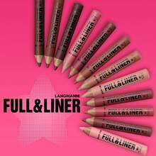 LANGMANNI Serie de acabado mate de 12 colores de delineador de labios y lápiz labial. Delineadores de labios de larga duración, suaves y con alto nivel de pigmentación para mujeres.