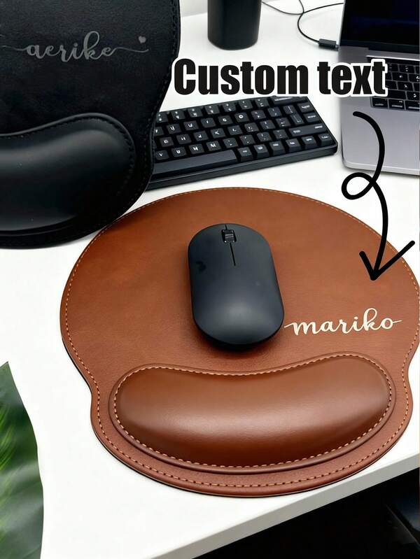 Alfombrilla de ratón personalizada, alfombrilla de ratón con texto personalizado, alfombrilla de ratón personalizada, personalizar el nombre de la empresa, adecuada para uso en la oficina, publicidad, trabajo en computadora, juegos, regalo de aniversario corporativo, regalo del Día de San Valentín
