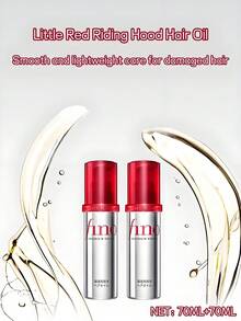 2件装 Finon 渗透美容精华液 染发修复滋养油 70ml*2 - 紅色 - 查看 5