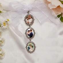 Custom Wedding Accessories, Bouquet Memorabilia, Bouquet Accessories, Bridal Bouquet Keepsake, Wedding Commemorative Gift, Bouquet Memento - Multicolor - View 15