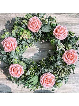 10/30/50PCS Artificial Flowers Real Looking Ivory Foam Fake Roses With Stems For DIY Wedding Bouquets White Bridal Shower Centerpieces Arrangements Party Tables Decorations Valentine's Day And Mother's Day (Excluding Paper Box)