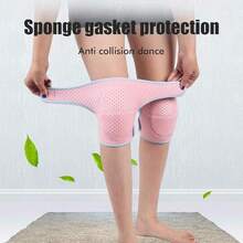 Rodilleras para Bailarines, Rodilleras Suaves y Transpirables, Rodillera para Voleibol, Fútbol,​​danza, Yoga, Tenis, Correr, Ciclismo (Negro) - Gris - Ver 10