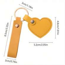 1Pc Heart-Shaped Keychain, Creative Accessories For Bags For King's Day - Multicolor - View 6