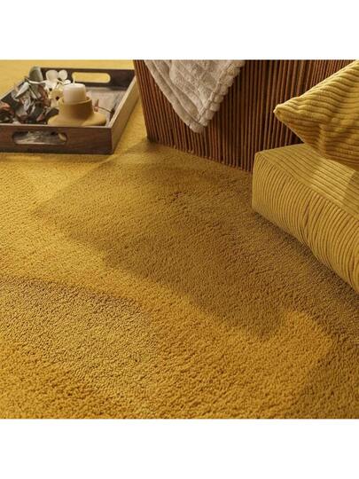 TT Home Vloerkleed Living Room, Short Pile, Plain, Moderne Washable, Colour:Cream, Size: 160 220 Cm view 3