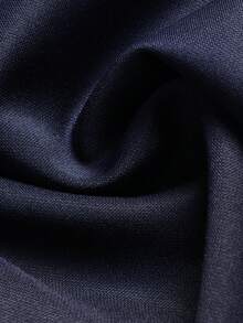 Men's Comfortable Slim-Fit Quality Business Dress Pants, Stretchy Straight Fit, Suitable For Holidays, Daily Wear, Commuting, Events, Weddings And More Occasions, For Fall - 藏蓝色 - 查看 8