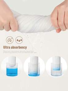 12pcs Baby Towel Set – Hospital-Bag Essentials Unisex Newborn Solid-Color Burp Cloths, Bath Towels And Washcloths For Boys And Girls. Six-Layer Ultra-Absorbent Fabric For All-In-One Use: Feeding, Bathing, Hand-Drying, Sweat-Wiping, Pillow Cover, Burping And Nursing. - White - View 11