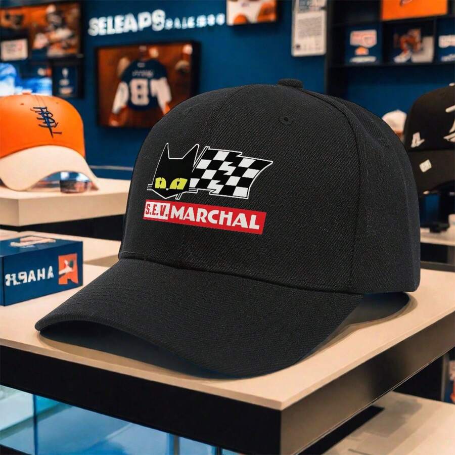Men Baseball Cap - Black - View 1