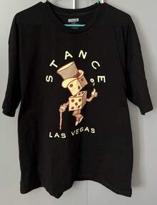 Stance Las Vegas Black T-Shirt Dice The Crew T Size XXL - 黑色 - 查看 1