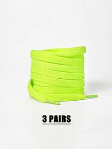 28 opzioni di colore, abbinamento multicolore, lacci di scarpe sportive alla moda intrecciati piatti, adatti per vari tipi di scarpe - Multicolore - Visualizzare 20