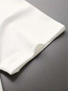 Couple Matching Printed Sleeve Collar-Shirts, Casual Short-Sleeve Tops Couples In Spring And Summer, Women'S Clothing.2026 - Màu trắng của phụ nữ - Xem 6